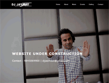 Tablet Screenshot of djjasmeet.com